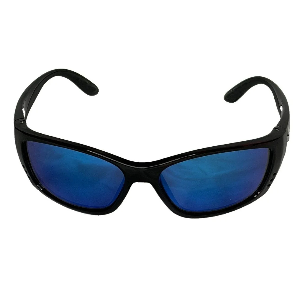 Costa Del Mar FISCH FS 10 Tortoise Frames Blue Mirror POLARIZED Glass 580G